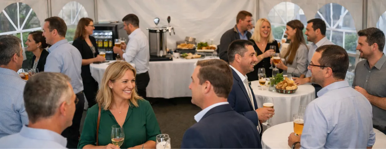 Bedrijfsfeest organiseren met Partytentverhuur Groene Hart