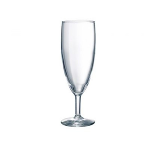 Een champagne glas