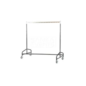 Garderobe rek met 40 hangertjes