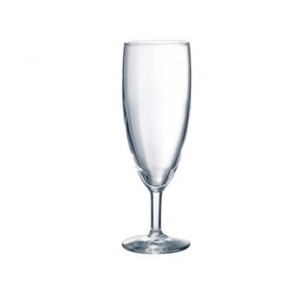 Een champagne glas