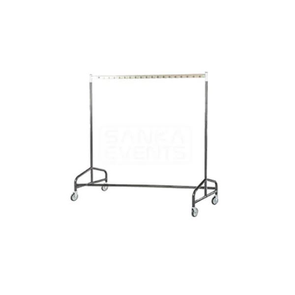 Garderobe rek met 40 hangertjes